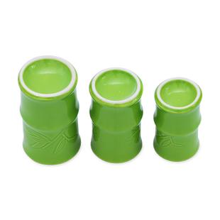 陶瓷拔罐器医用拔罐器全身经络艾灸 传统五行陶瓷拔火罐一套三个