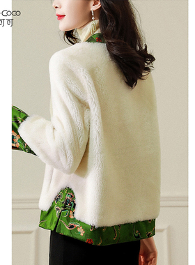 KELE COCO 温柔时尚芭莎全羊毛极简风皮草【详见信息图】