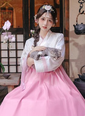韩服高端宫廷礼服日常演出服女士朝鲜民族服装舞台表演古装超仙新
