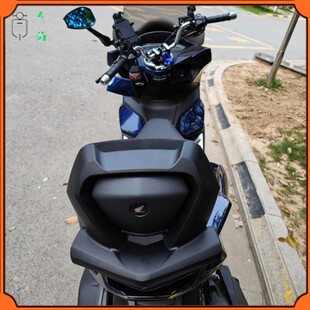 适用本田PCX160后靠背 乘客后靠背 PCX150腰靠 舒适背垫 无损安装