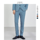 裤 JDV奥莱旗舰店春秋折扣新品 长裤 西裤 子 微弹纯色直筒商务修身