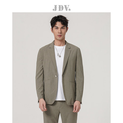 JDV绿色职场通勤西装商场同款