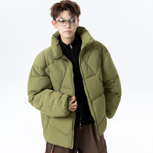 Grinch1928西西里男装亿万少年逼格工作室美式高街棉服复古面包服