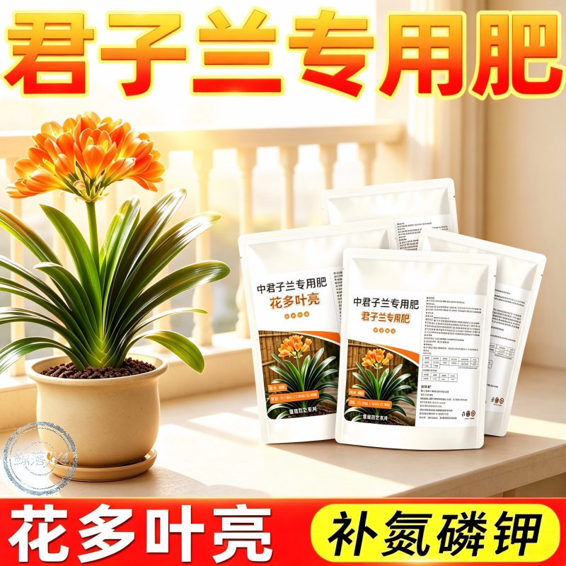 君子兰专用促花缓释颗粒肥