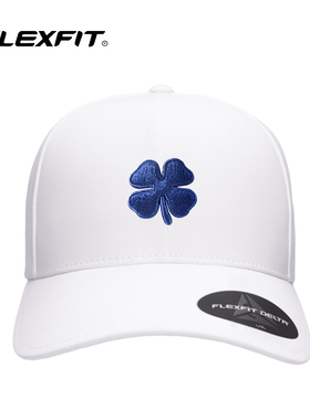 FLEXFIT DELTA 帽子男女 幸运四叶草潮牌大头围鸭舌帽可定制LOGO