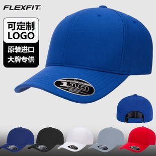 FLEXFIT 110P 弹性帽围 定制LOGO高尔夫运动性能棒球帽男鸭舌帽子