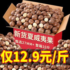 夏威夷果500g奶油原味坚干果仁散装称一斤整箱10斤旗舰店年货批发