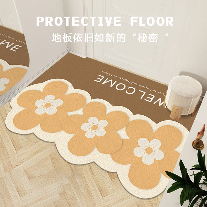 厚度适中不卡门缝入户地垫