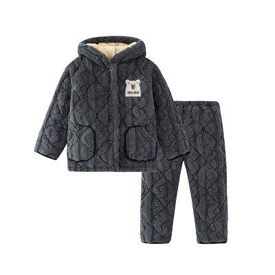 儿童珊瑚绒睡衣维尔梵冬季