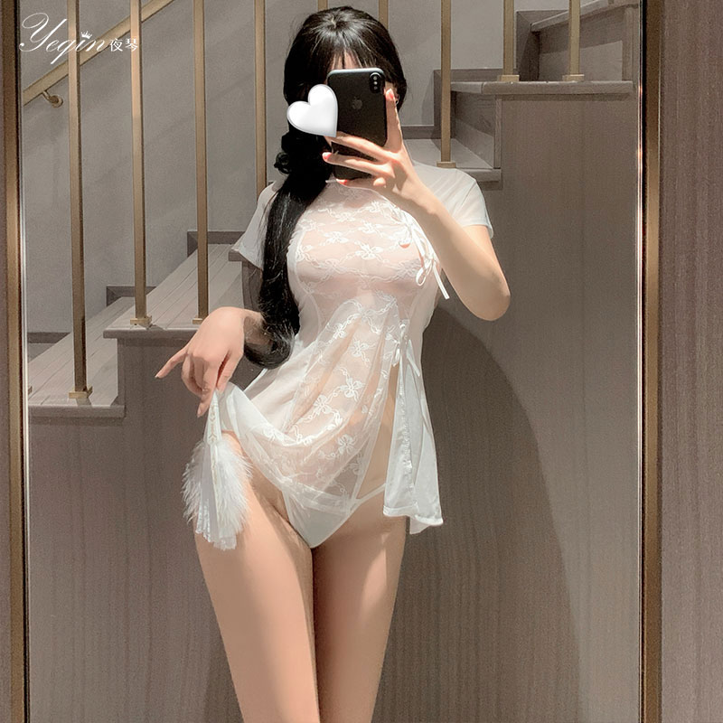 一撕就烂的睡衣性感床上袍战趣味