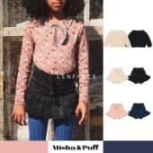 ■LENFANCE现货Misha Puff25AW儿童秋冬美利奴羊毛爆米花毛衣裙裤