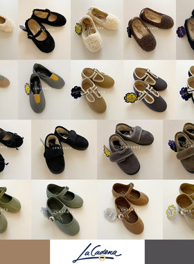 6折■La Cadena折扣合集 儿童毛毛鞋芭蕾鞋帆布鞋单鞋加绒棉鞋