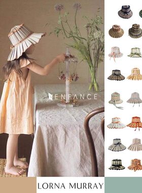 5折■LENFANCE 现货澳洲Lorna Murray 宝宝儿童手工编织遮阳草帽