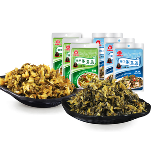 秋梅嫩笋倒笃菜86克爽口雪菜笋丝下饭小菜咸菜免洗开袋即食小包装