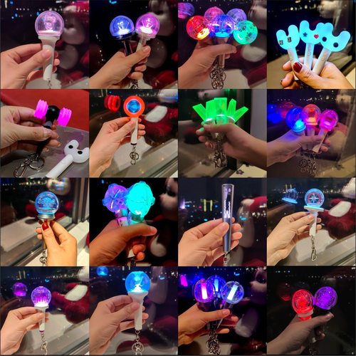 Kpop同款迷你应援棒钥匙扣挂件周边SKZ 吒Ive TX gidle女娃