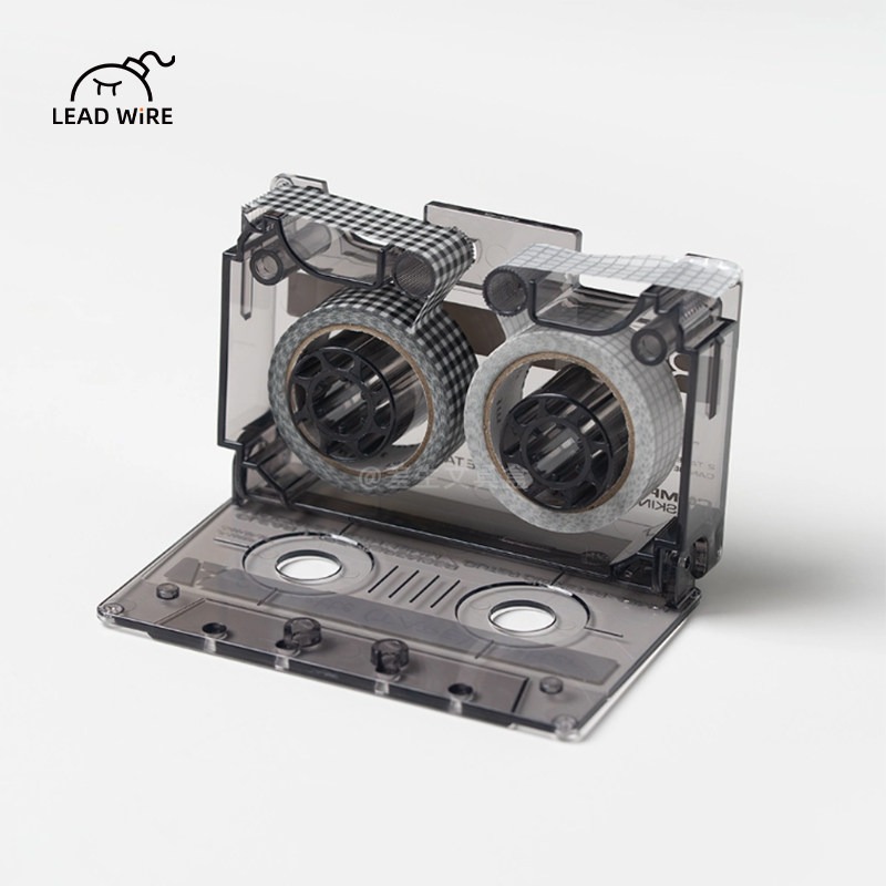 日本sun-star太阳星复古磁带便携和纸胶带切割器透明胶带切割器