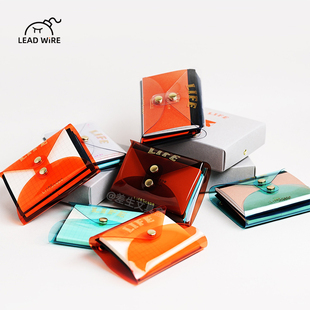 日本Life PVC便签本手账本mini便携可diy本子口袋本 Scape