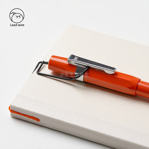 日本HIGHTIDE金属曲别针笔夹学生文具书签手帐笔记本配件回形针