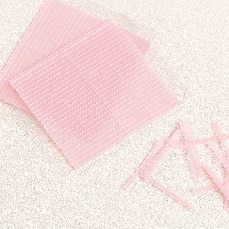 隐形透明双面双眼皮贴拉长型纤维胶条美目贴持久不掉自然无痕