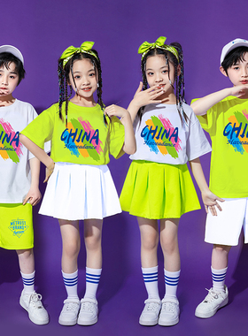 六一儿童演出服幼儿园舞蹈服合唱班服小学生运动会啦啦队表演服装