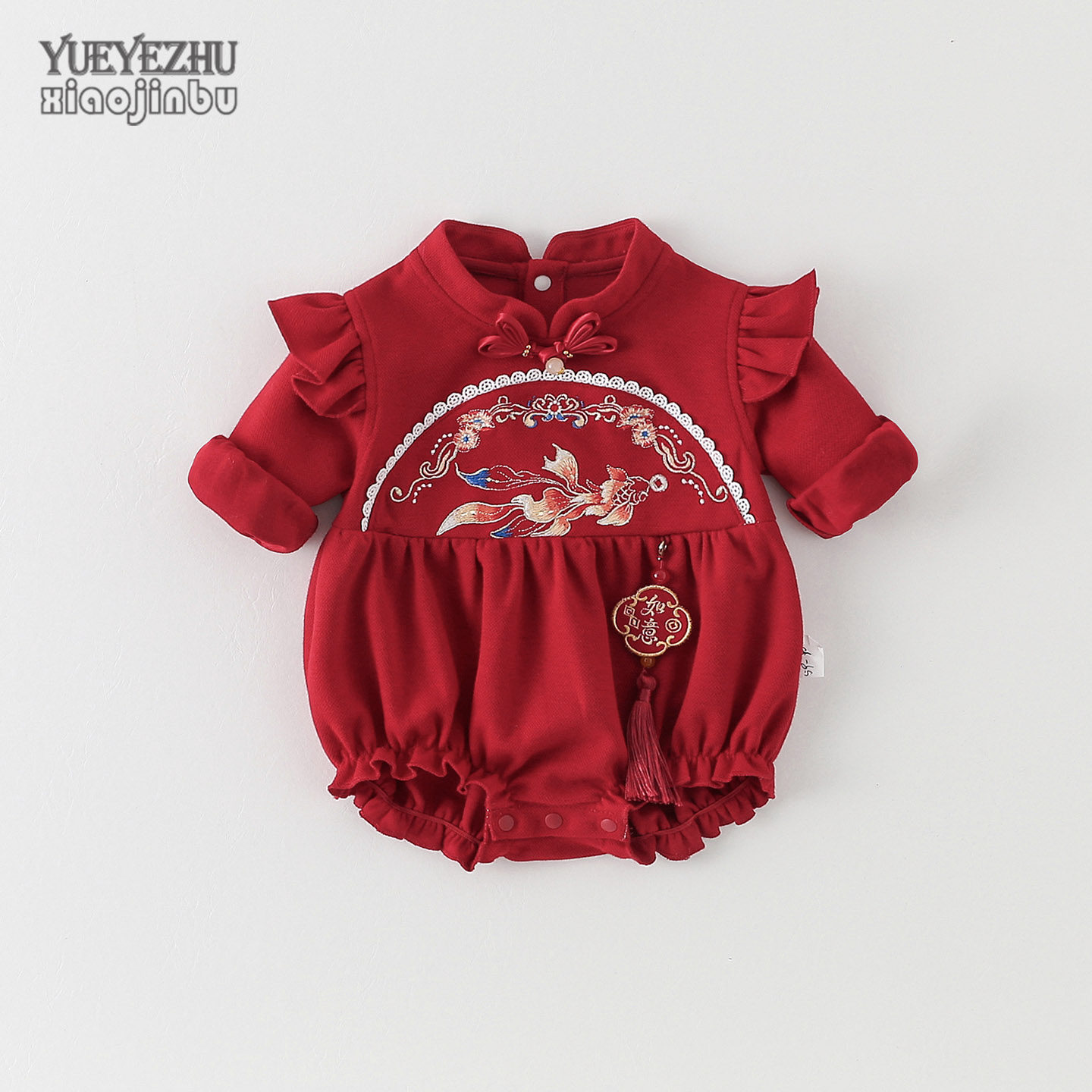 婴幼儿春季宝宝包屁衣