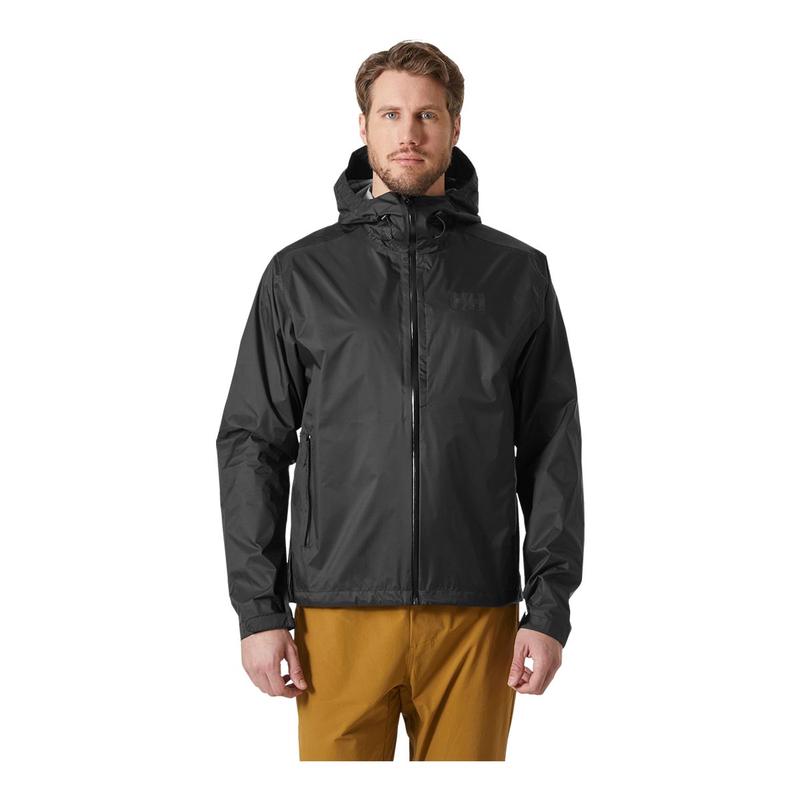 Helly Hansen/海丽汉森户外防风防水透气男式登山雨衣修身设计