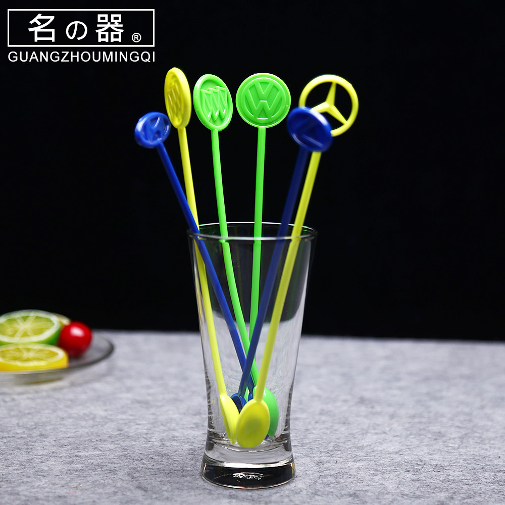 咖啡搅拌棒一次性搅拌棒手持果汁搅拌棒创意奶茶奶粉塑料搅拌棒