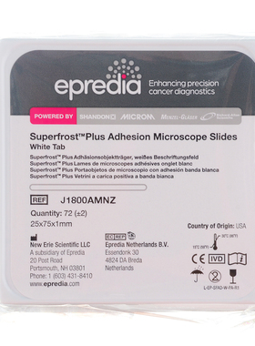 赛默飞Thermo4951PLUS epredia免疫组化防脱载玻片正电荷粘附玻片