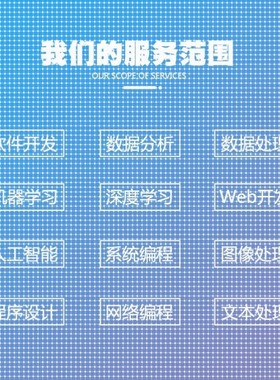 Python代编程深度学习神经网络自然语言处理数据预测知识图谱接单