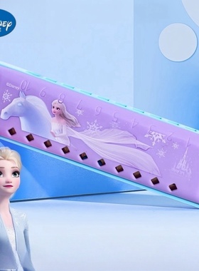 冰雪奇缘口风琴10孔儿童女孩爱莎公主玩具乐器elsa初学者入门口琴