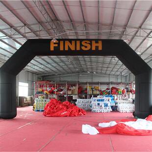 充气展览帐篷传媒广告宣传帐篷喷绘写真五边形LOGO充气拱门定制