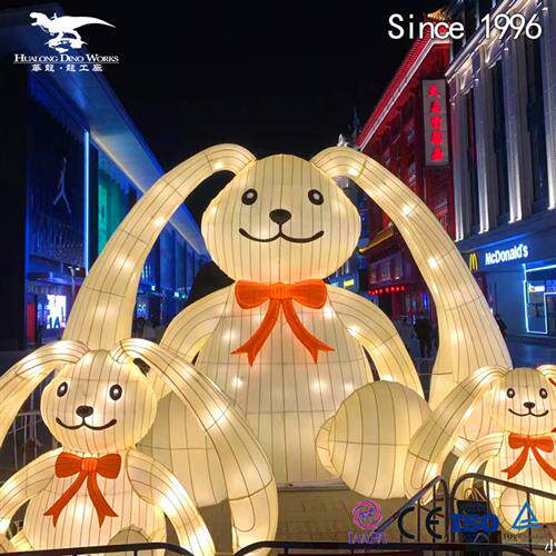 年新春吉祥摆件夜游巡展拍照打卡引流产品自贡源头厂家