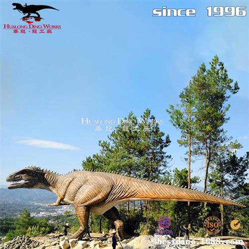 四川自贡大型仿真恐龙模型景区仿真霸王龙机械电动恐龙制作工厂
