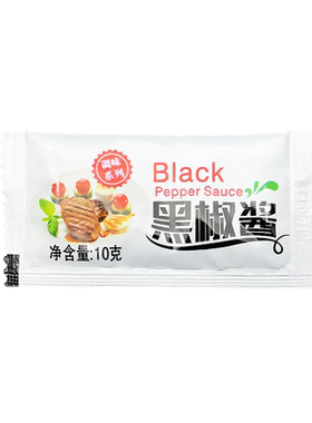 10g黑胡椒酱逗嘴乐手抓饼