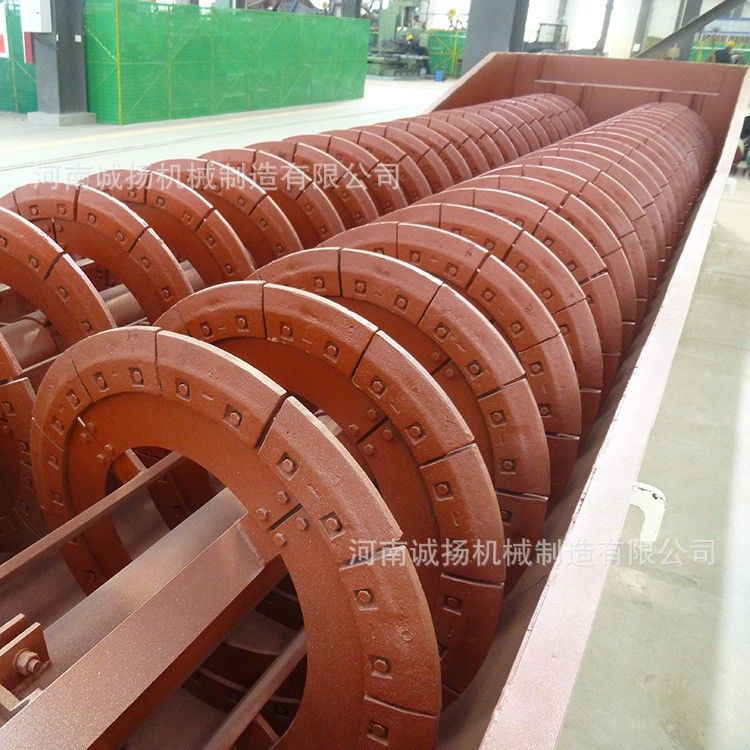 砂石线清洗设备单双螺旋洗砂机大型螺旋洗石机石料场螺旋式洗X20