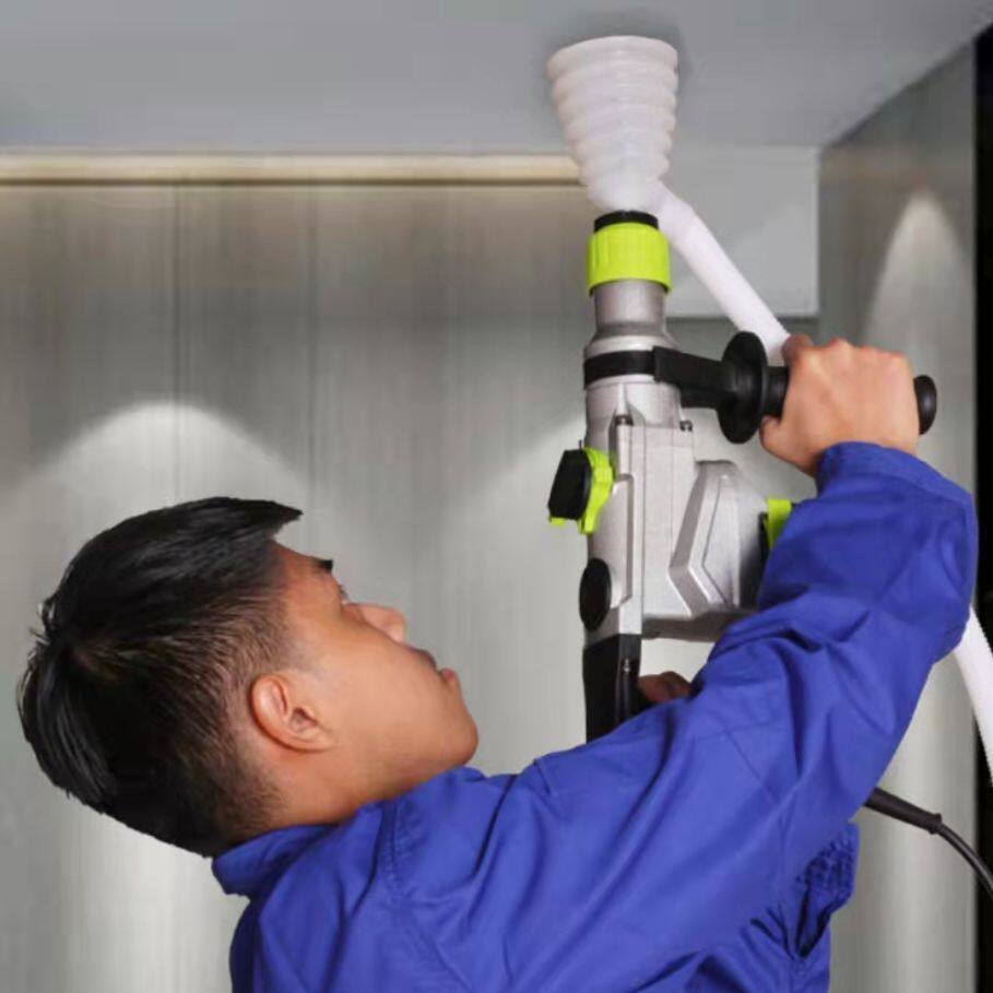 电锤防尘罩电锤支架专用自吸式防尘吸尘罩电锤支架吊顶硅胶防尘罩