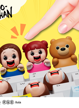 Soap Studio灿子SHO-CHAN键帽盲盒日式潮玩解压魔性恶搞送礼