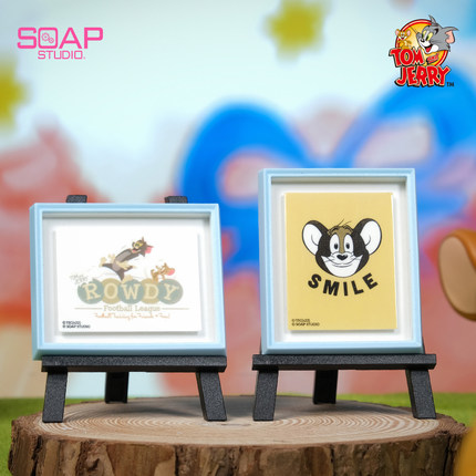 Soap Studio猫和老鼠第二弹美术馆系列欢乐派对磁贴画迷你盲盒