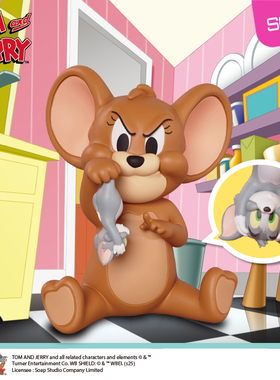 Soap Studio猫和老鼠杰瑞拿捏汤姆搞怪摆件潮玩生日送礼