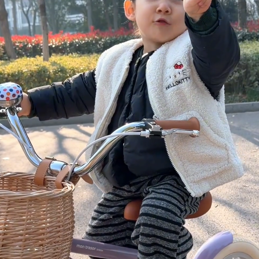 kt猫2025冬季新款羊羔毛卡通