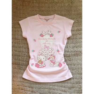 日系可爱卡通印花短袖t恤女夏季新款设计感小众修身显瘦百搭上衣