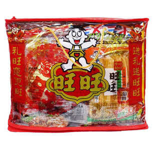 旺旺巨型大礼包零食918克过年年货礼盒送礼走亲戚送女友整箱新年