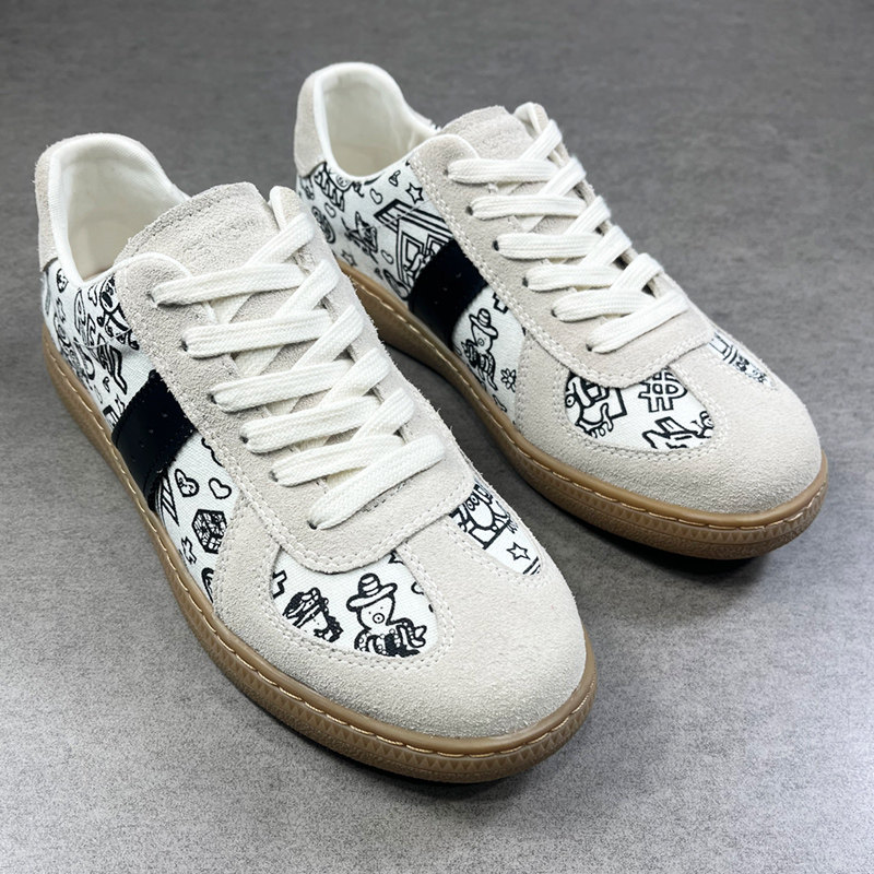 潮牌新款阿甘男鞋子百搭国潮时尚潮流板鞋男士休闲德训鞋户外训练,流行男鞋,德训鞋,淘宝优惠券,粉丝福利购,淘宝优惠卷