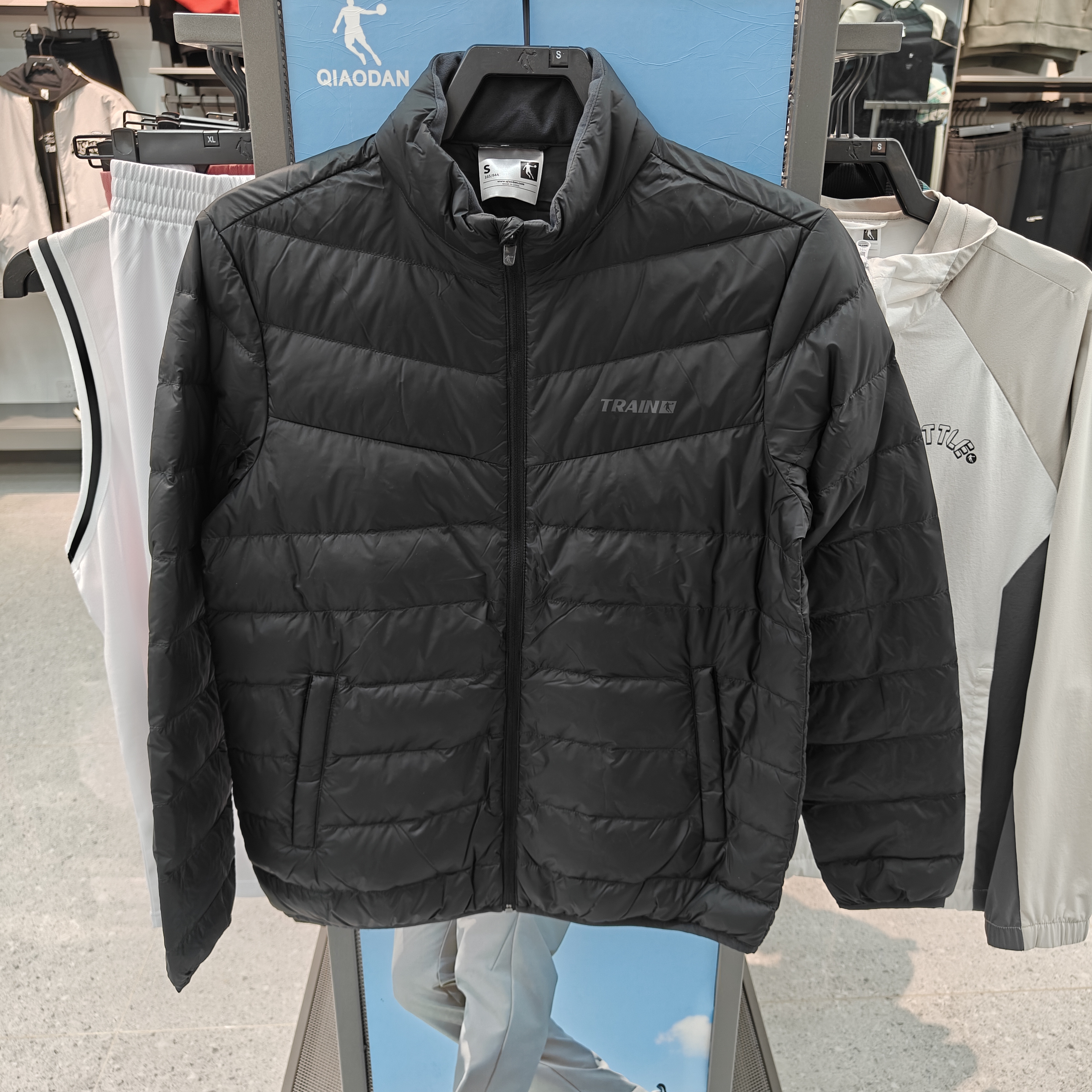 乔丹男款冬季面包服防水羽绒服