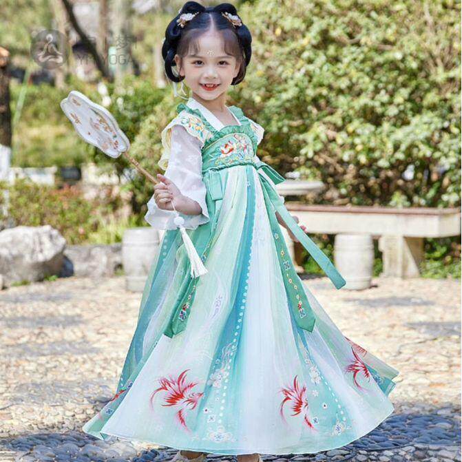 汉服男童夏季国学古风演出服