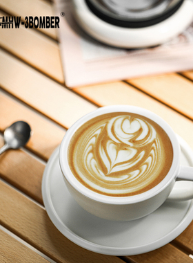 MHW-3BOMBER轰炸机泽田杯 陶瓷杯咖啡杯 专业拿铁艺术拉花杯压纹