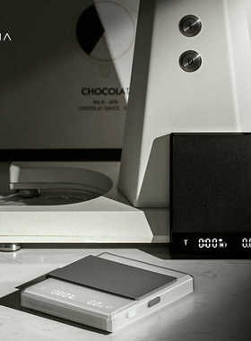 MUVNA慕威纳 普赛克意式手冲咖啡电子秤咖啡豆专用精准称重计时