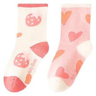 儿童袜子秋冬款纯棉中筒小宝宝男女中大春秋清仓超值福利10双厚袜