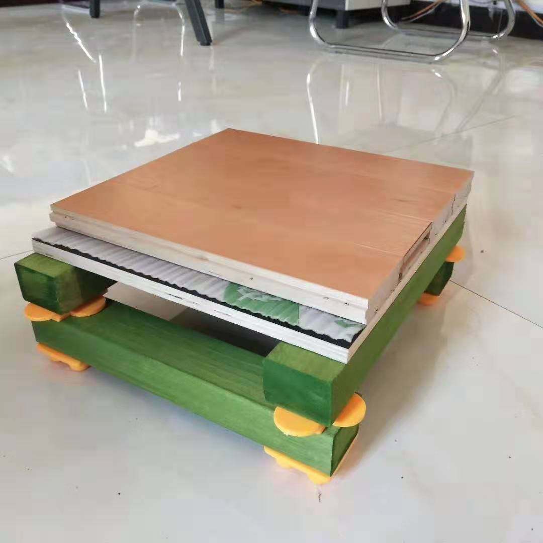 室内篮球场运动木地板学校体育馆专用 舞台羽毛球单龙骨枫桦木b级