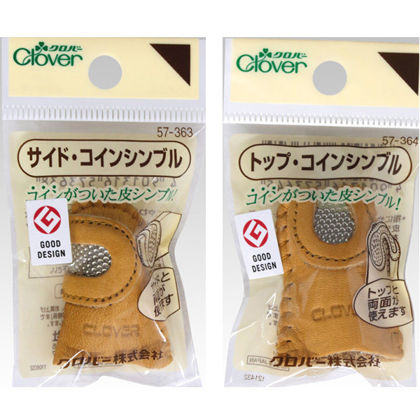 工具（牌Clover57-日本顶针/---363364真皮顶针可乐/）指尖侧方